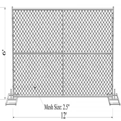 6X12 Chain Link Fence Panels: China Factory Free Quote