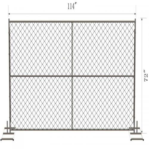 Chain Link Fence Panels for Sale: Temporary Fencing