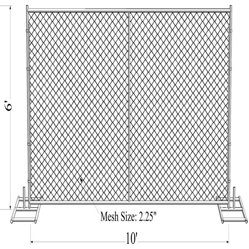  Temporary Chain Link Fence Solutions | Secure BMP