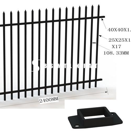 Tubular Steel Fence: Stylish and Secure Factory Price